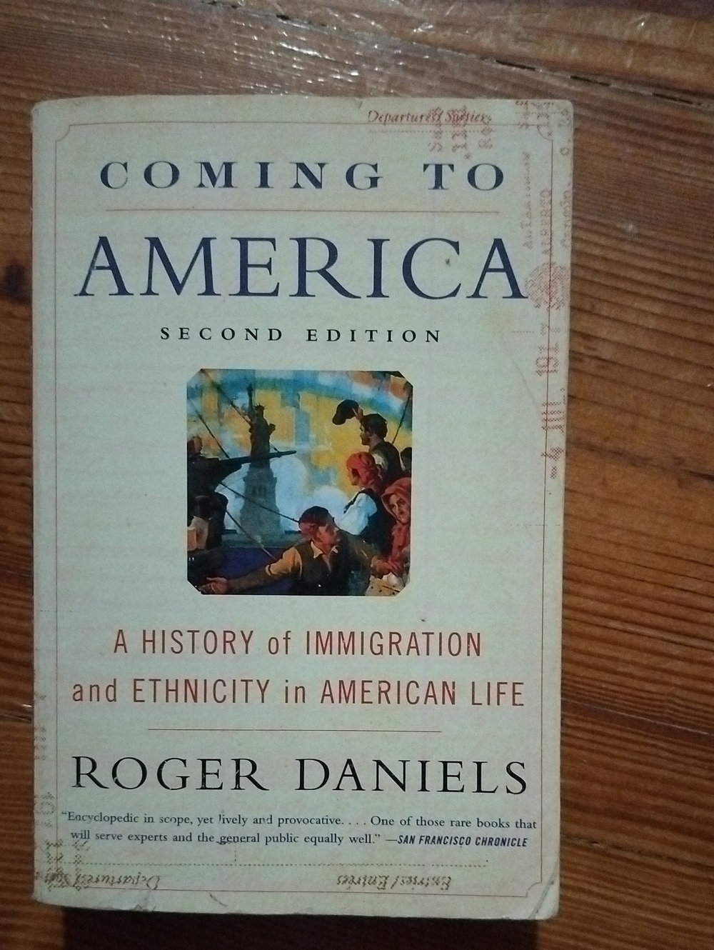 'Coming to America' Book - Cream Cover